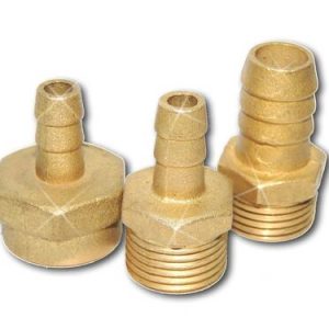 Штуцер латунный с наружной резьбой Ду 15х10 (1/2″х3/8″) Цветлит