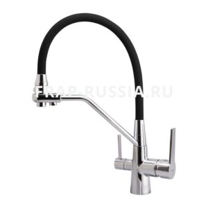 Смеситель для кухни со встроенным фильтром (краном) под питьевую воду Frap F4374-1