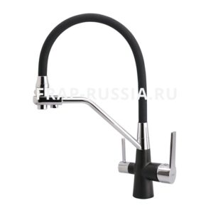 Смеситель для кухни со встроенным фильтром (краном) под питьевую воду Frap F4374-2