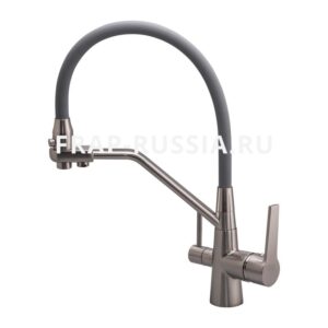 Смеситель для кухни со встроенным фильтром (краном) под питьевую воду Frap F4374-5