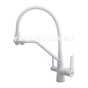 Смеситель для кухни со встроенным фильтром (краном) под питьевую воду Frap F4374-8