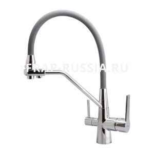Смеситель для кухни со встроенным фильтром (краном) под питьевую воду Frap F4374