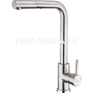 Смеситель с выдвижной лейкой для кухни Frap F60899
