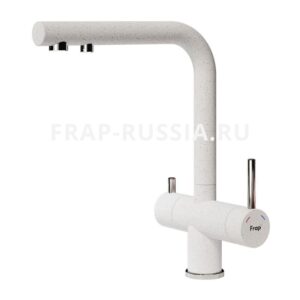 Смеситель для кухни со встроенным фильтром (краном) под питьевую воду Frap FX43752-8