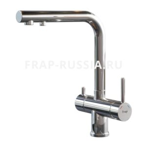 Смеситель для кухни со встроенным фильтром (краном) под питьевую воду Frap FX43752